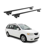 Roof Rack Cross Bars Luggage Carrier for Mazda MPV LV 1995-1999 Alu Black 2Pcs