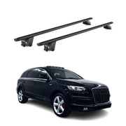2007-2015 Audi Q7 Roof Rack Cross Bars Black