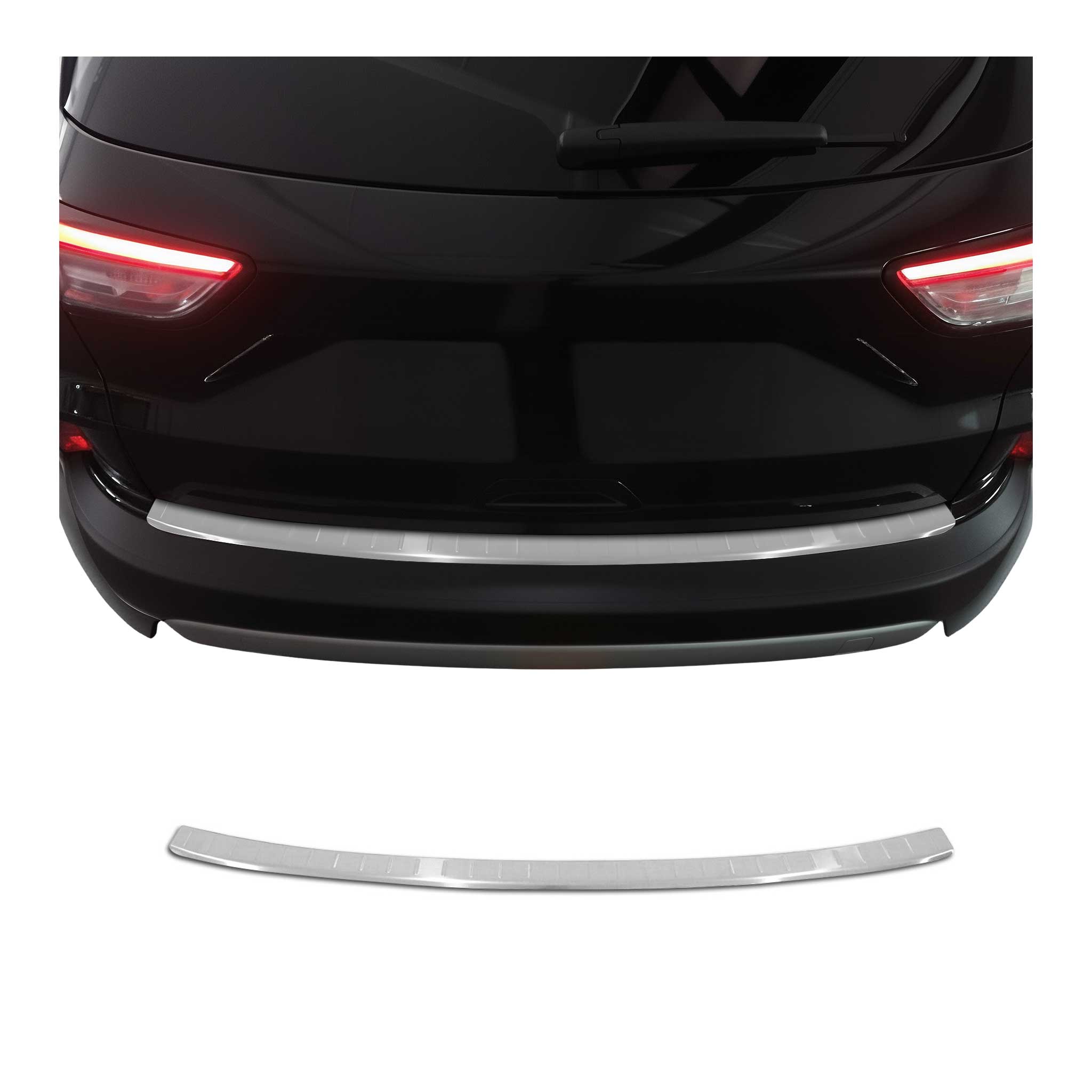 2020-2025 Ford Escape Rear Bumper Sill Cover Protector Guard Brushed Stainless Steel