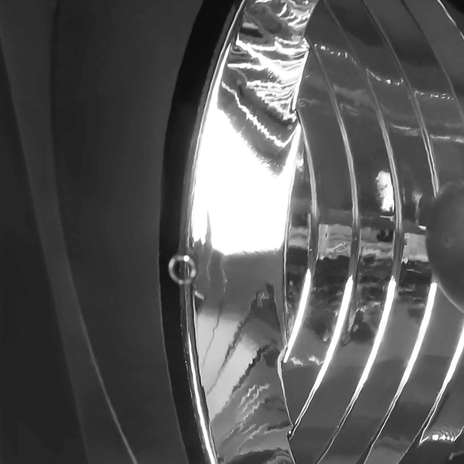 2005-2009 Ford Mustang Factory Style Headlights Matte Black/Clear Lens