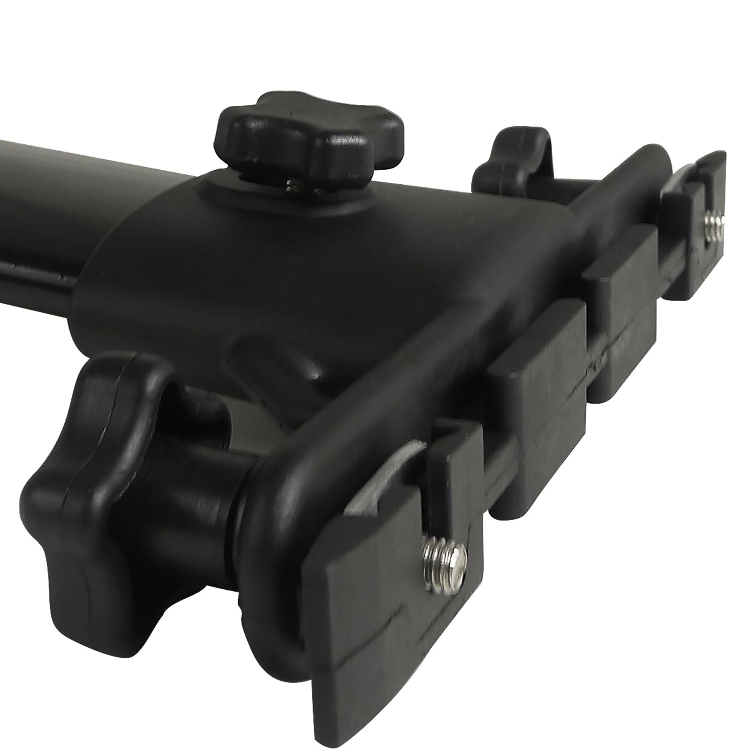 2008-2013 Toyota Highlander Black Powder Coated Alu Roof Rack Cross Bars