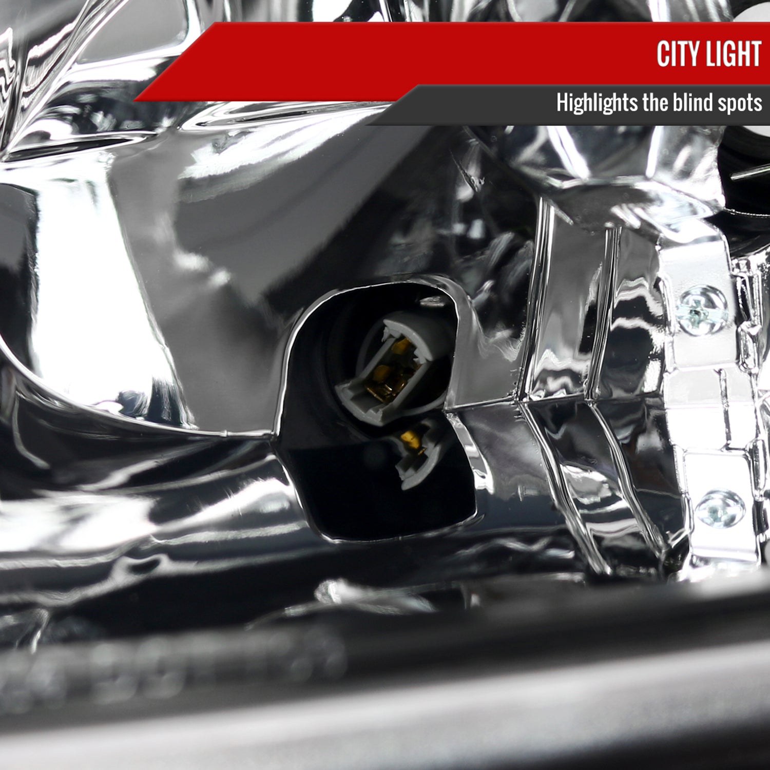 1993-1997 Honda Del Sol Crystal Headlights w/Amber Reflector Matt Black/Clear