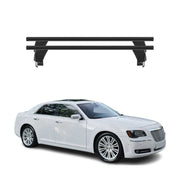 2011-2023 Chrysler 300 Roof Rack Cross Bars Black