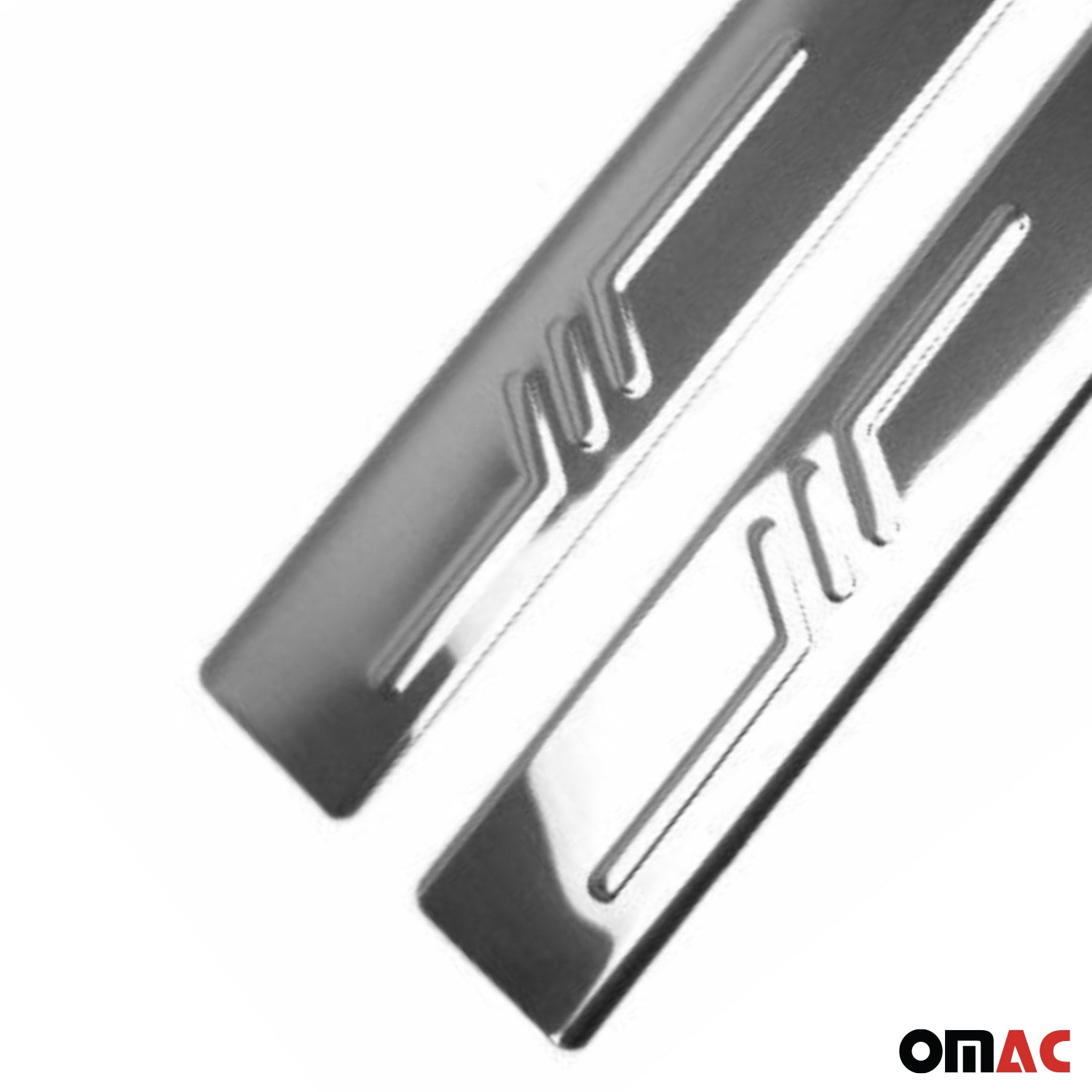 2014-2025 RAM ProMaster Door Sill Scuff Plate Scratch Protector Stainless Steel 2Pcs