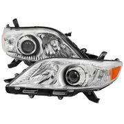 2011-2020 Toyota Sienna Projector Headlights Chrome Housing/Clear Lens