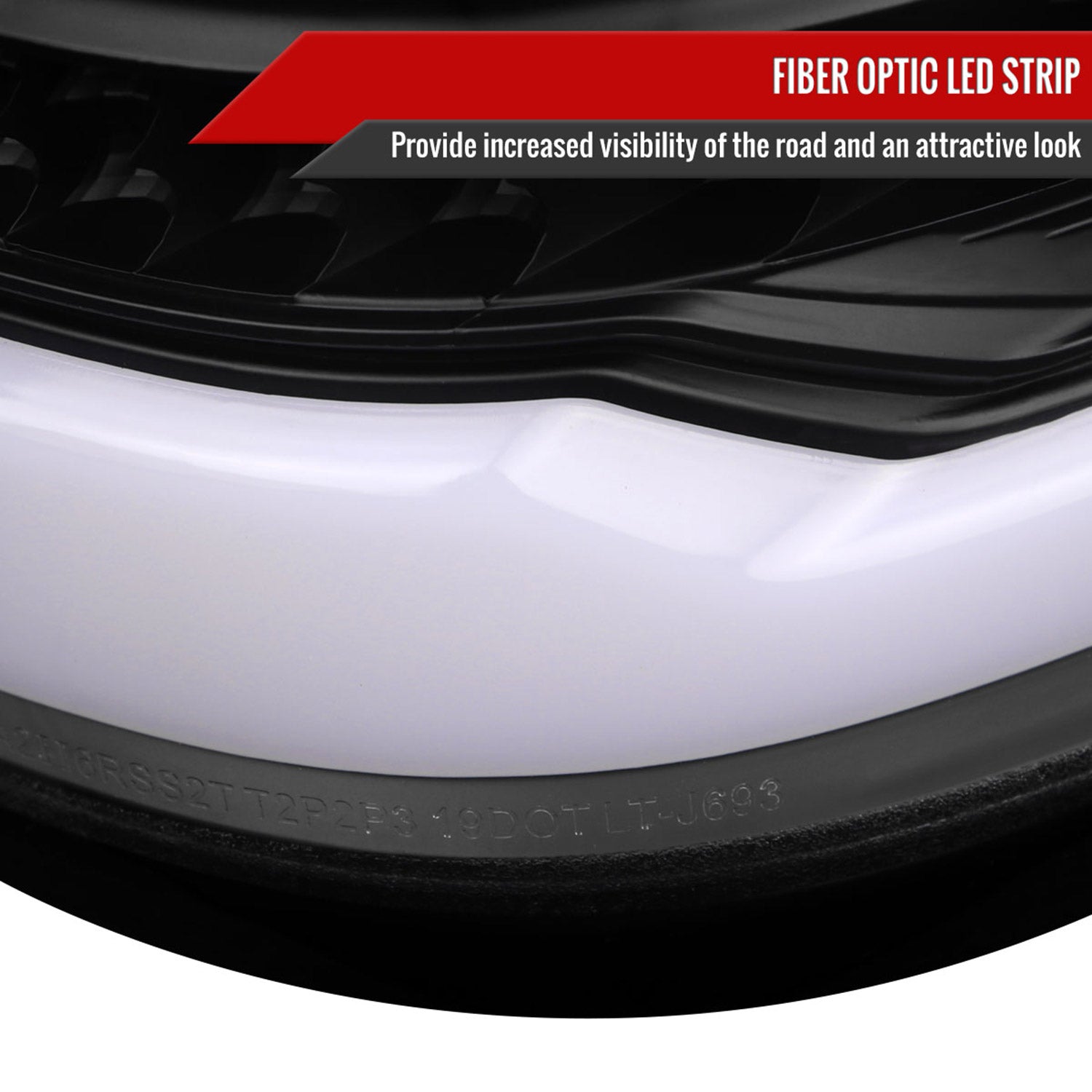 2019-2024 Dodge RAM 1500 LED Tail Lights Matte Black Housing/Clear Lens