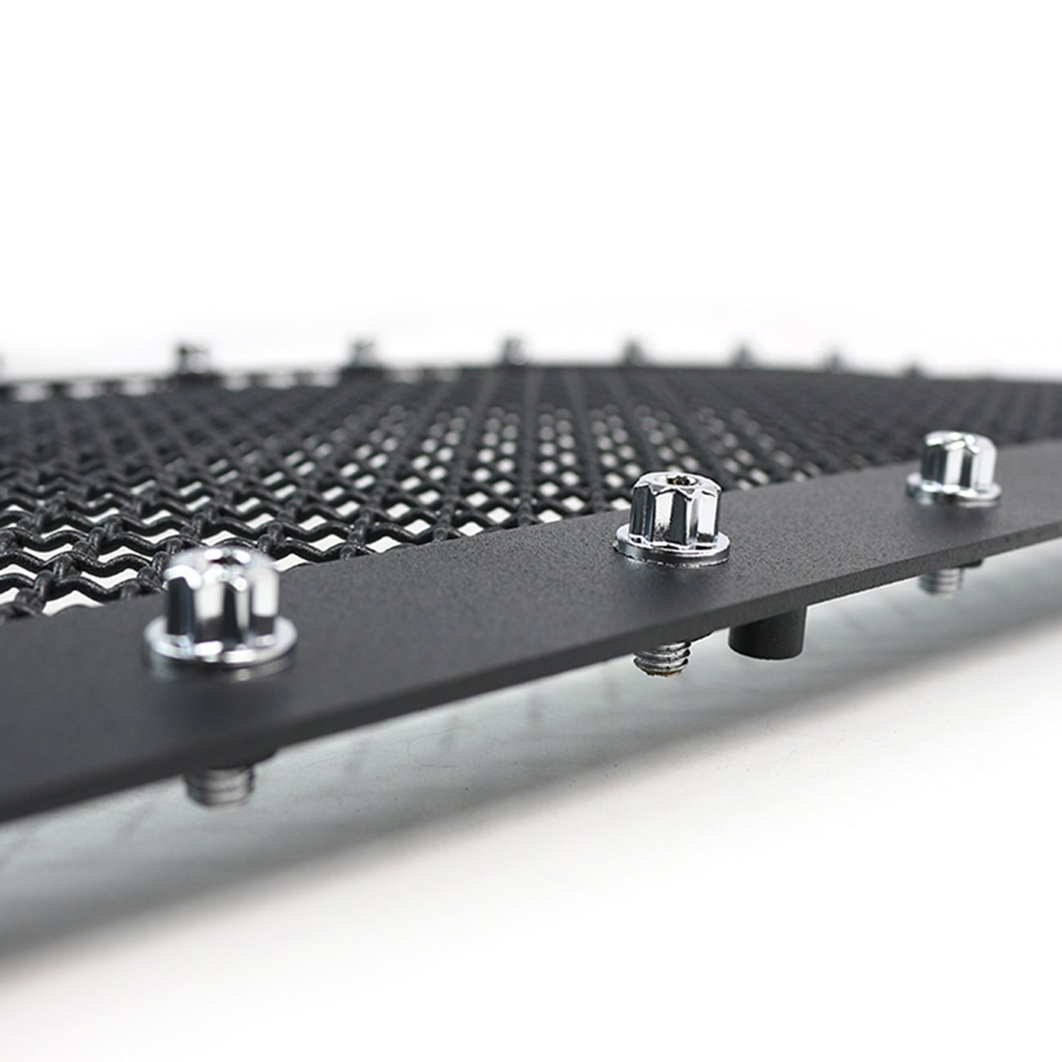 2005-2011 Toyota Tacoma Rivet Style S.Steel 3PC Mesh Grille insert Black