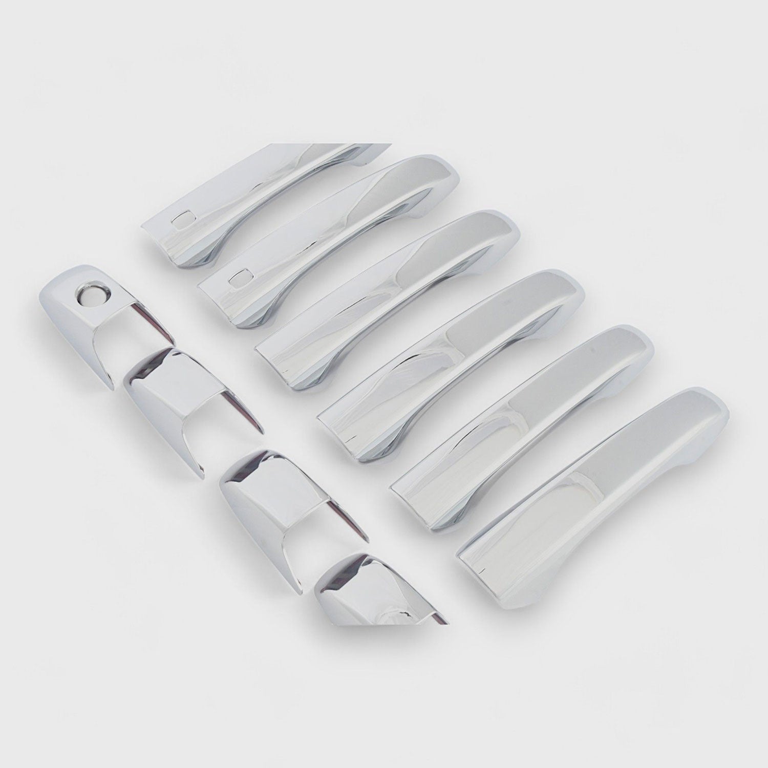 2009-2014 Volkswagen Routan Door Handle Cover Chrome 10Pcs ABS Plastic