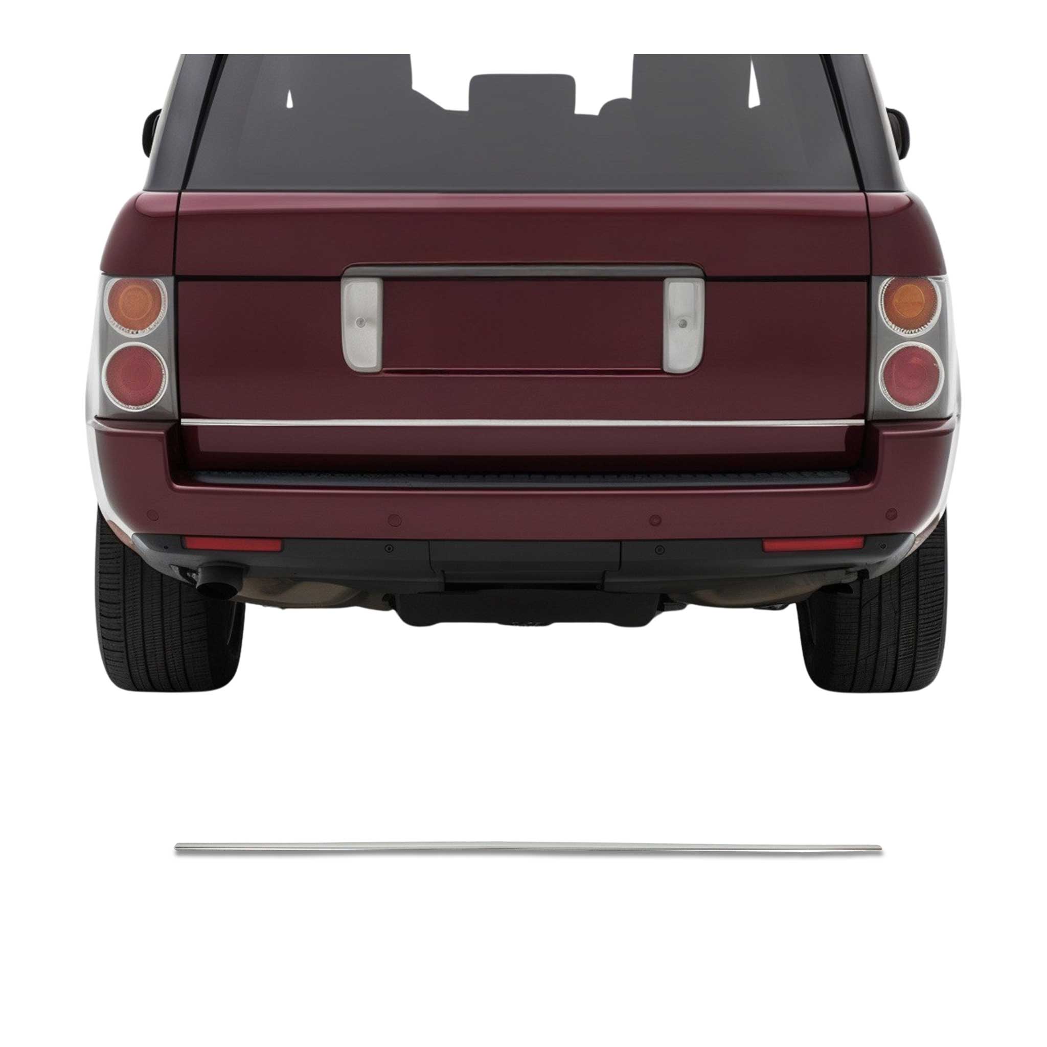 2006-2009 Land Rover Range Rover Sport Trunk Door Handle Cover Stainless Steel Silver