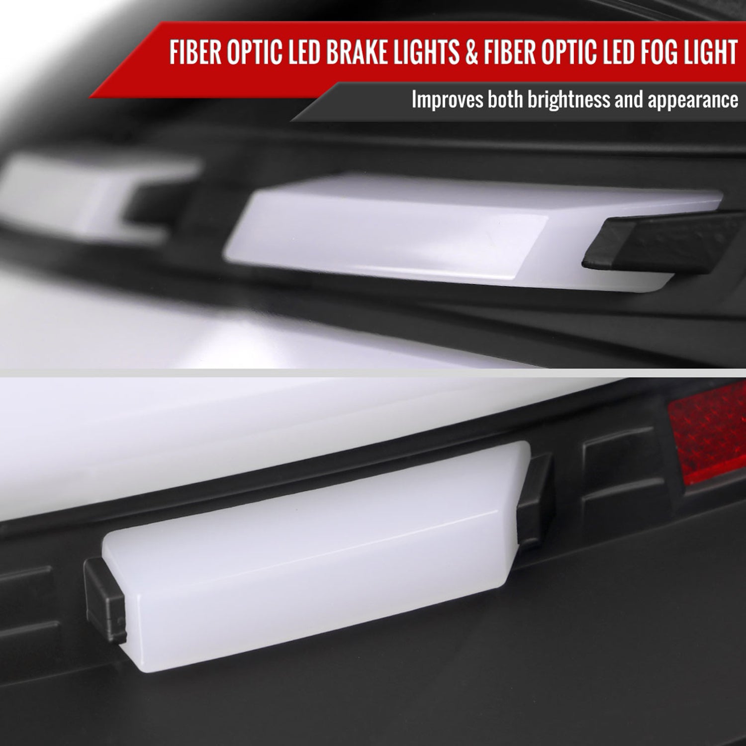 1997-2004 Porche Boxster 986 LED Sequential Tail Lights Matte Black/Clear Lens