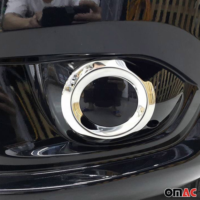 Fog Light Lamp Bezel Cover for Mercedes Metris 2016-2024 Stainless Steel 2x