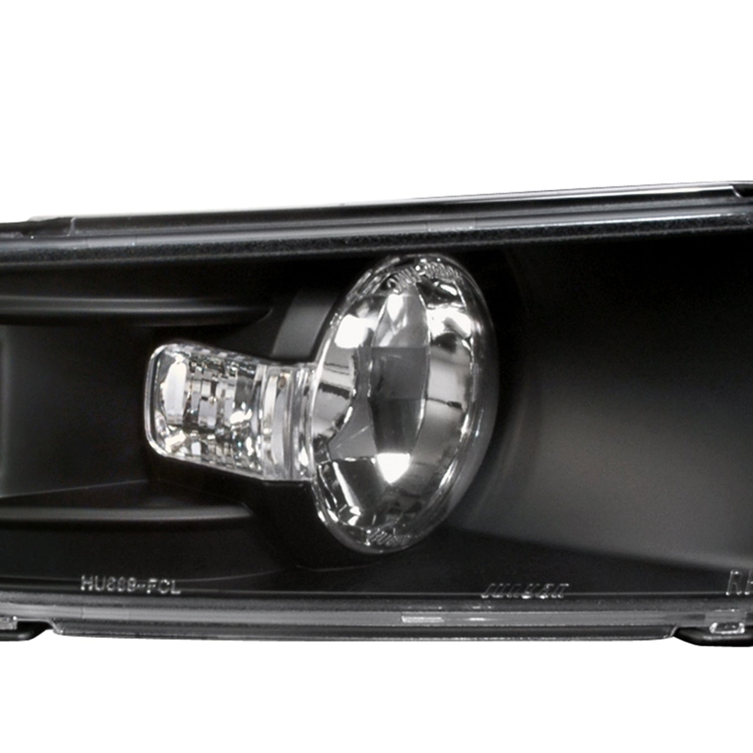 2005-2009 Ford Mustang Factory Style Bumper Lights Matte Black/Clear Lens
