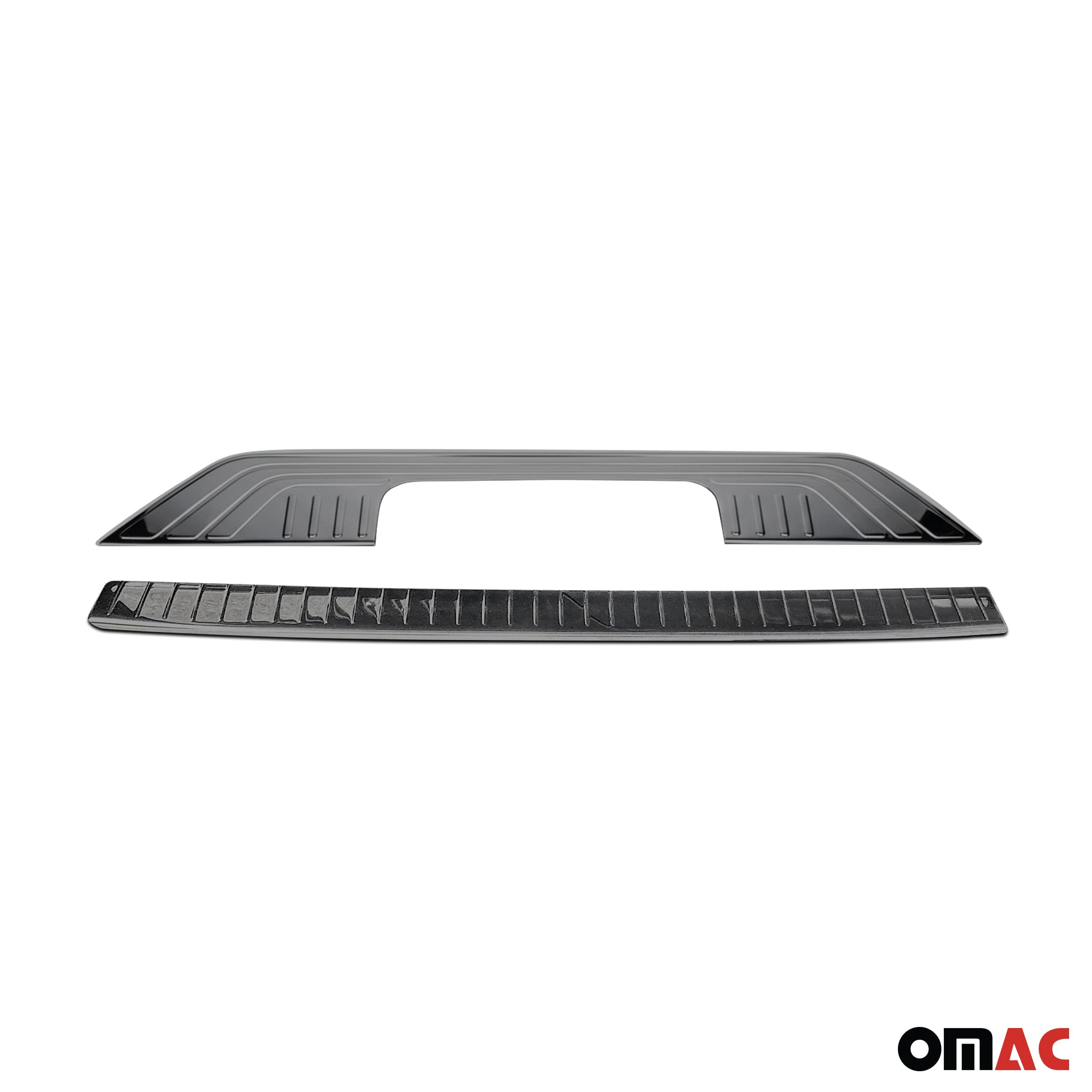 Rear Bumper Guard & Trunk Sill Cover Set for Mercedes Metris 2016-2024 Dark