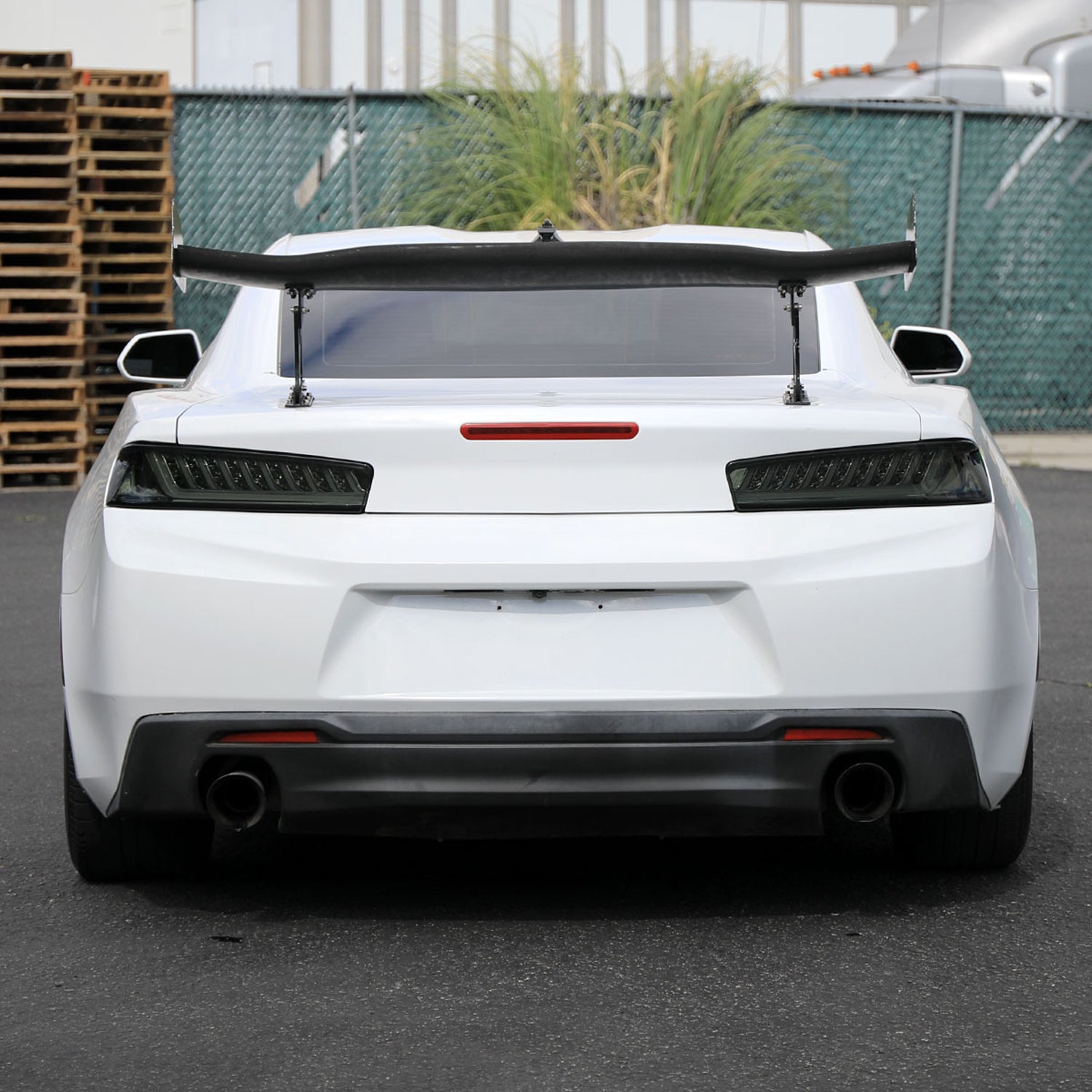 2016-2018 Chevy Camaro Sequential LED Tail Lights Chrome Housing/Smoke Lens