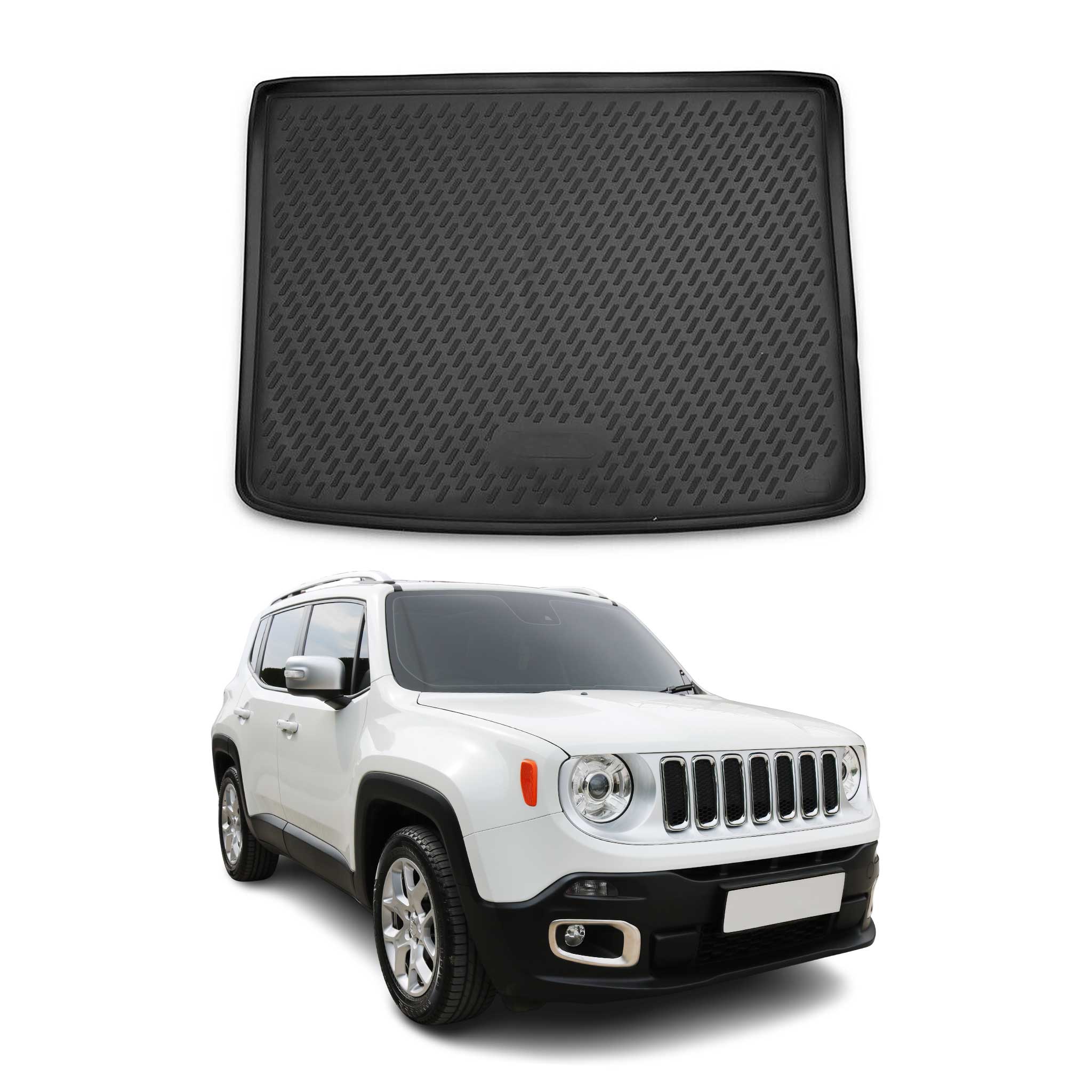 2015-2023 Jeep Renegade Cargo Liner Trunk Mat All Weather Black
