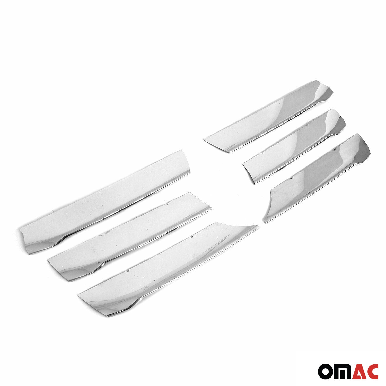 2019-2025 Mercedes Sprinter W907 910 Front Bumper Grill Trim Stainless Steel 6x