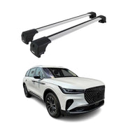 2024-2025 Lincoln Nautilus Roof Rack Cross Bars Luggage Carrier Alu Gray 2Pcs