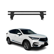 Top Roof Racks Cross Bars fits Acura RDX III 2019-2025 2Pcs Black Aluminium