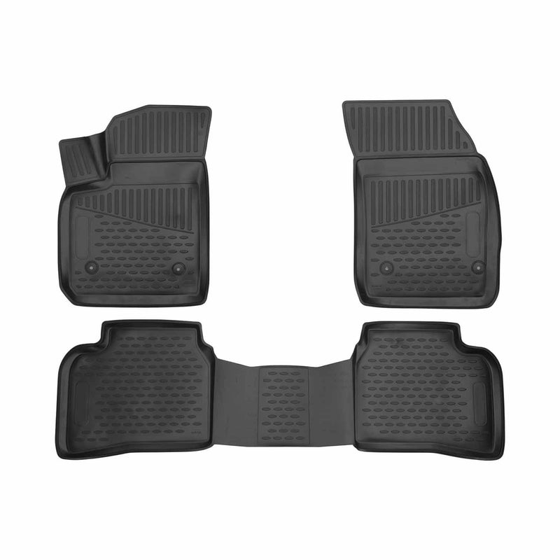 2019-2024 Cadillac XT4 Floor Mats Liners Full Set All Weather Black