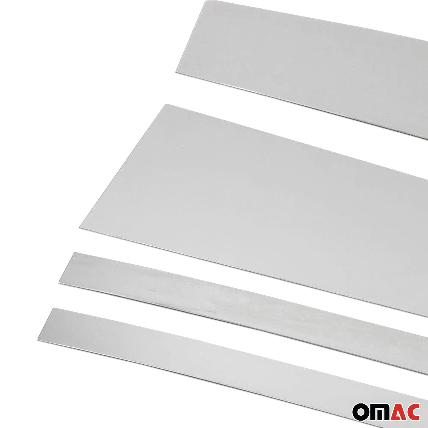 2006-2009 Land Rover Range Rover Sport Window B Pillar Posts Door Trim Stainless Steel