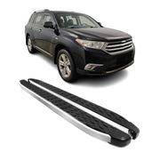 2008-2013 Toyota Highlander Nerf Bar Side Step Running Boards Alu 2x