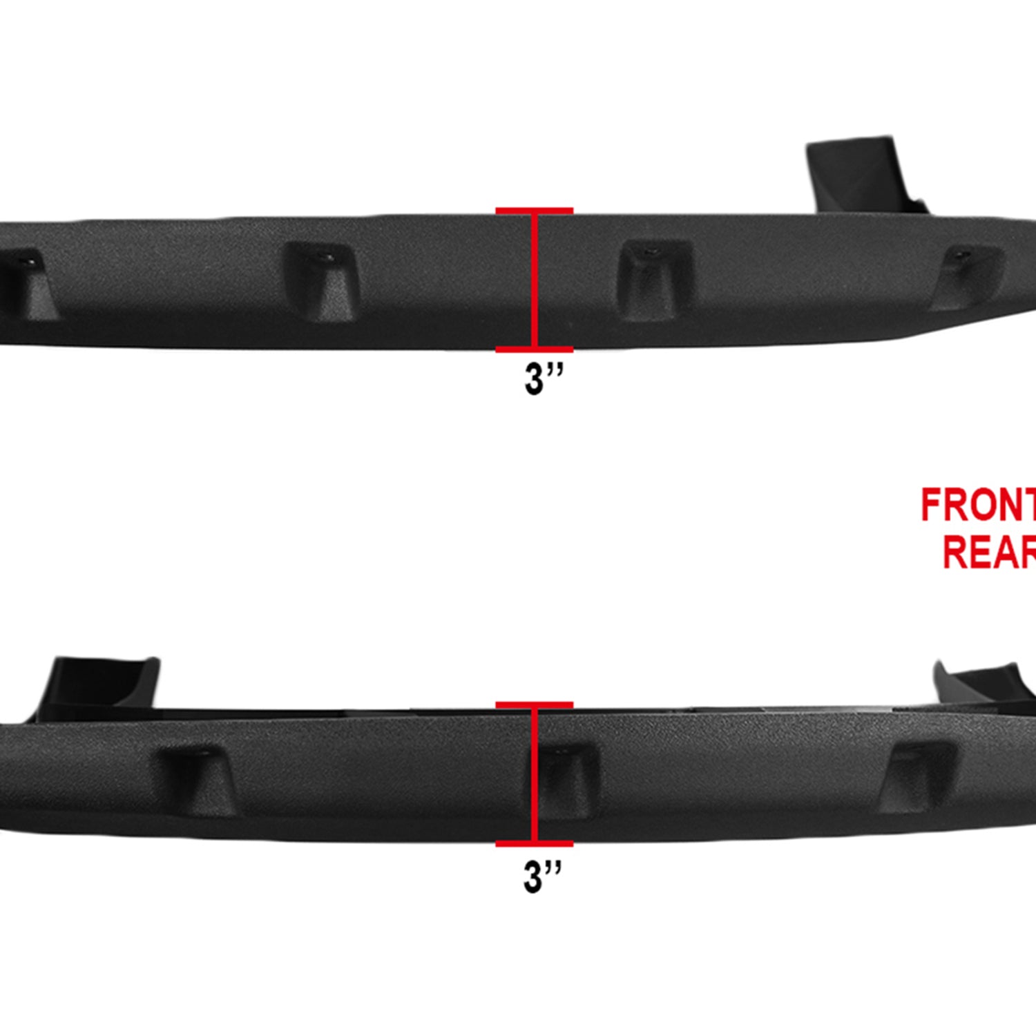 1999-2007 Chevy Silverado/ 99-2006 GMC Sierra Textured Rivet Style Fender Flares