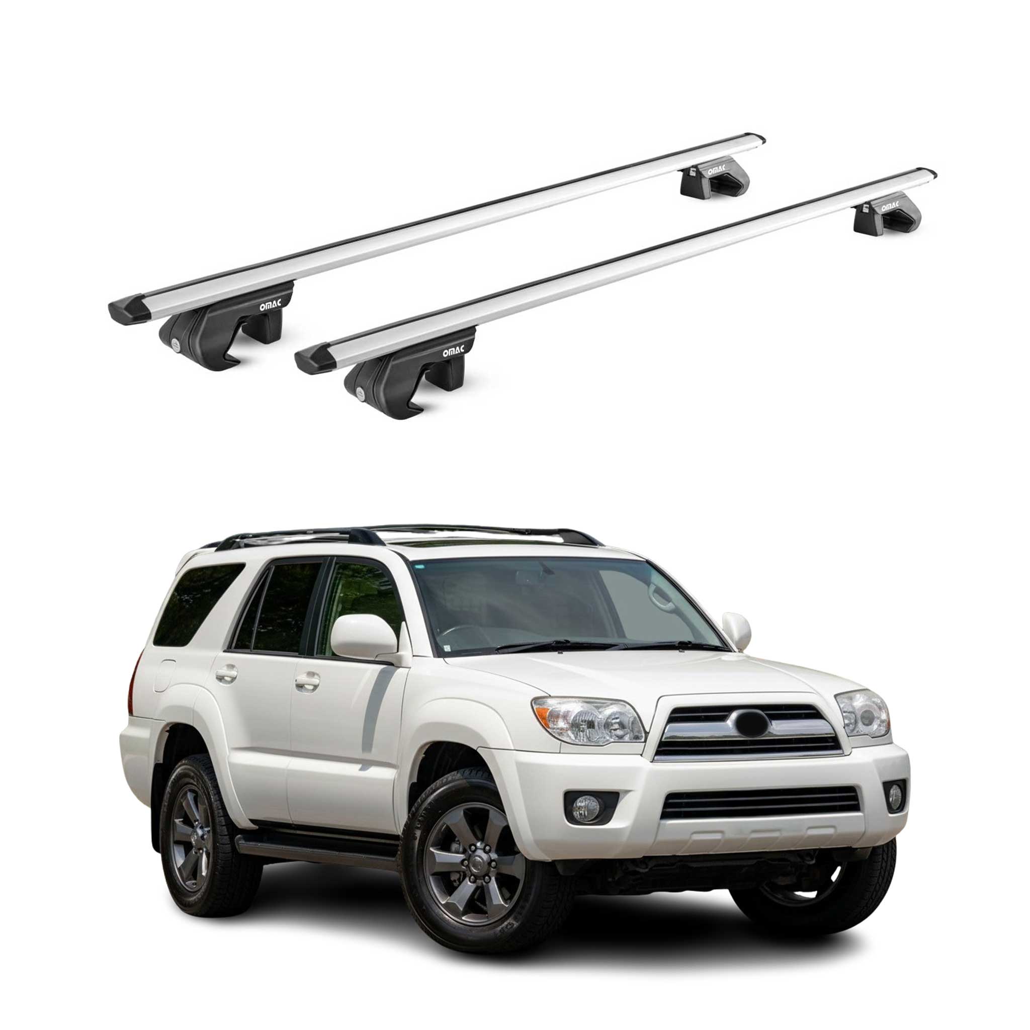 2006-2009 Toyota 4Runner Roof Rack Cross Bars Luggage Carrier 2 Pcs