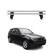 2004-2010 BMW X3 E83 Roof Rack Cross Bars Silver