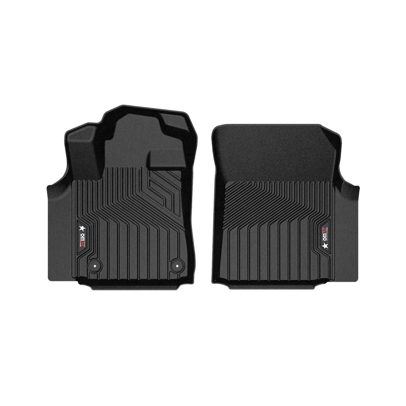 2022-2024 Toyota Tundra Premium Floor Mats Liners First Row Front Black