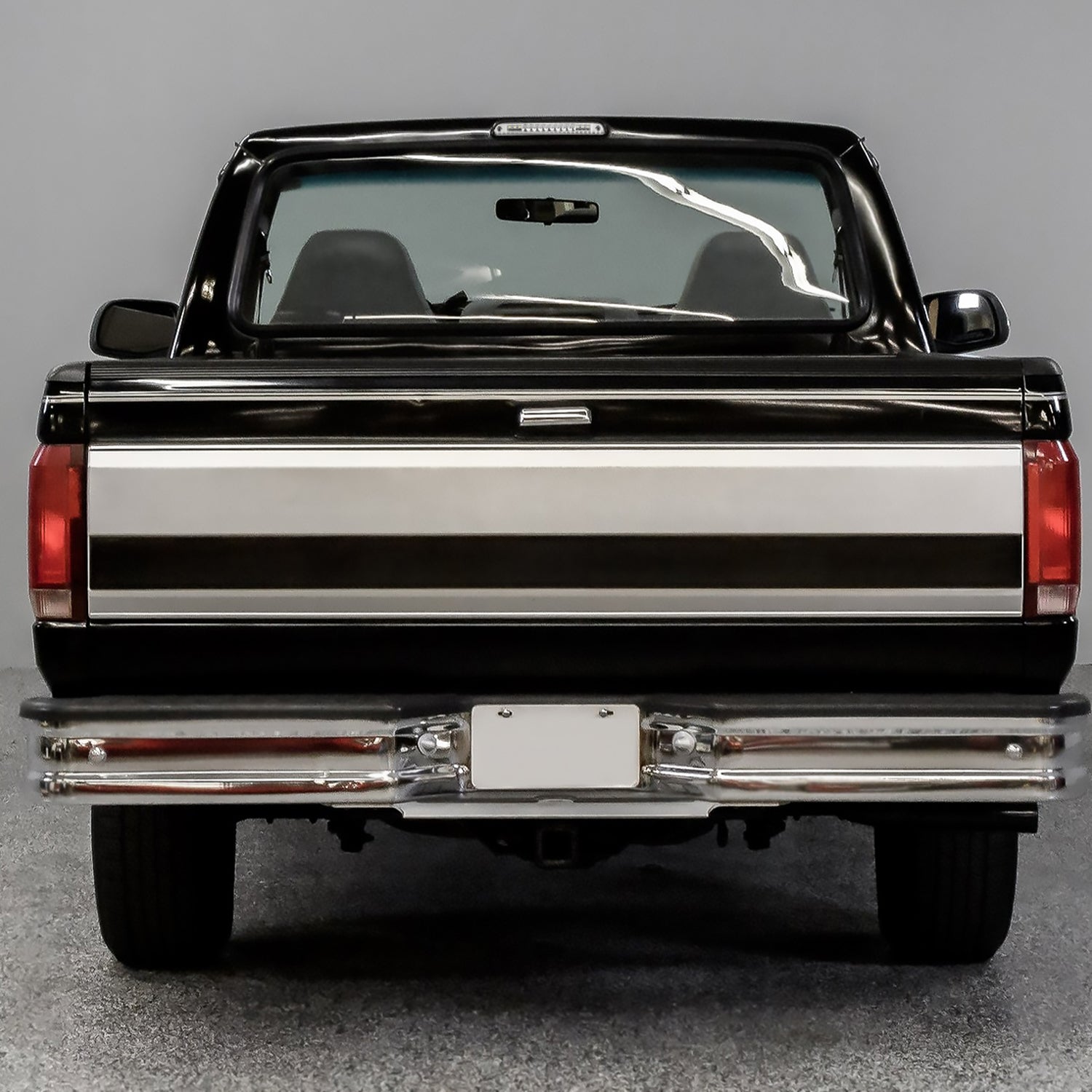 1992-1996 Ford F-150/F-250/F-350/Bronco LED 3rd Brake Light Chrome/Clear Lens