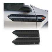 2016-2022 Mercedes GLC Class X253 Side Door Molding Trim Skirt Garnish ABS Black 2Pcs