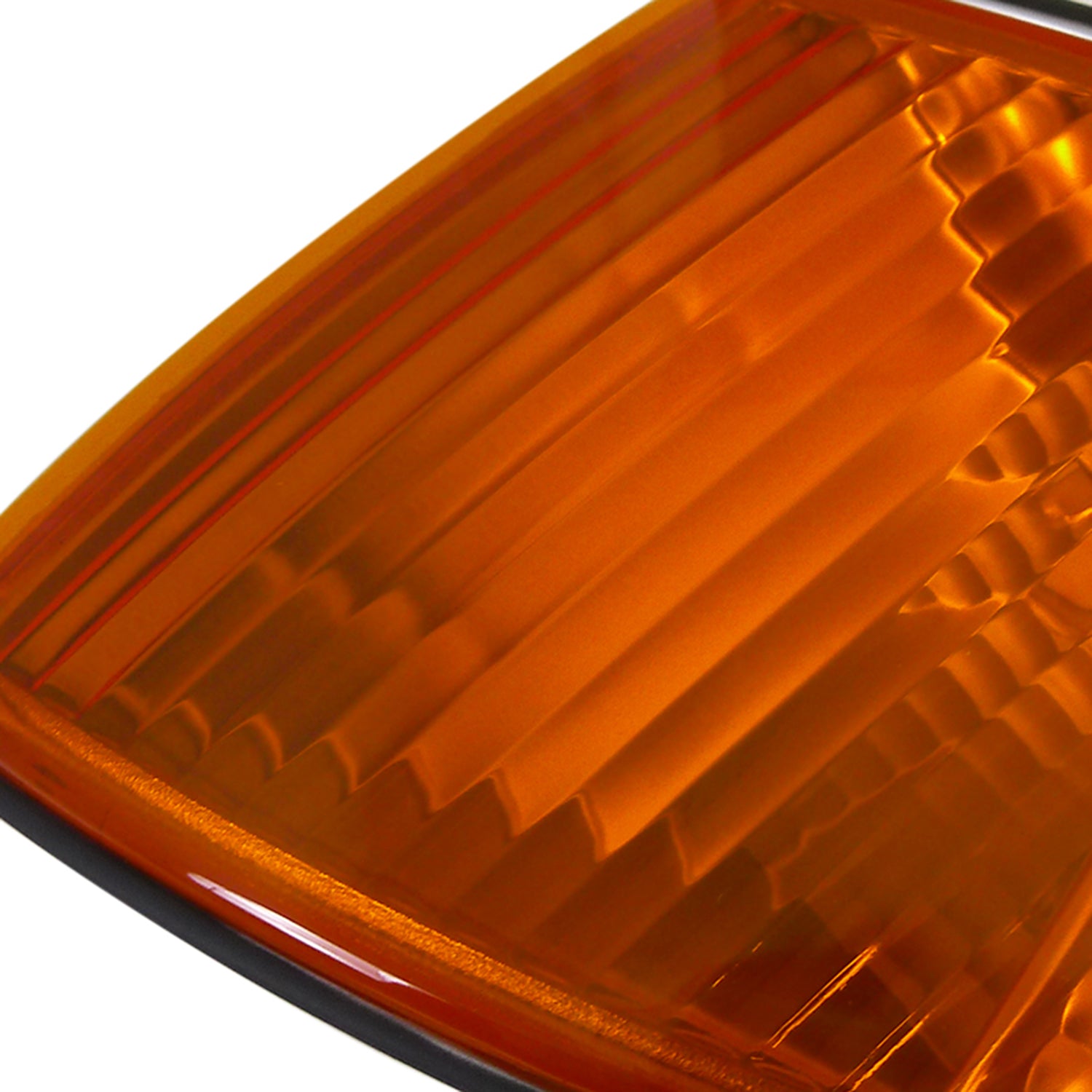 1990-1991 Honda CRX Corner Lights Chrome Housing/Amber Lens