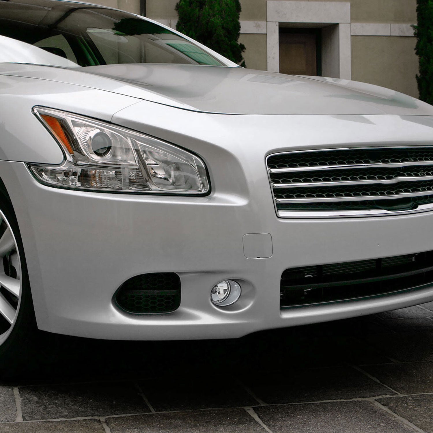 2009-2014 Nissan Maxima H11 Fog Lights Kit Switch & Wiring Harness Chrome