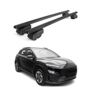 2018-2023 Hyundai Kona Roof Rack Cross Bars Black
