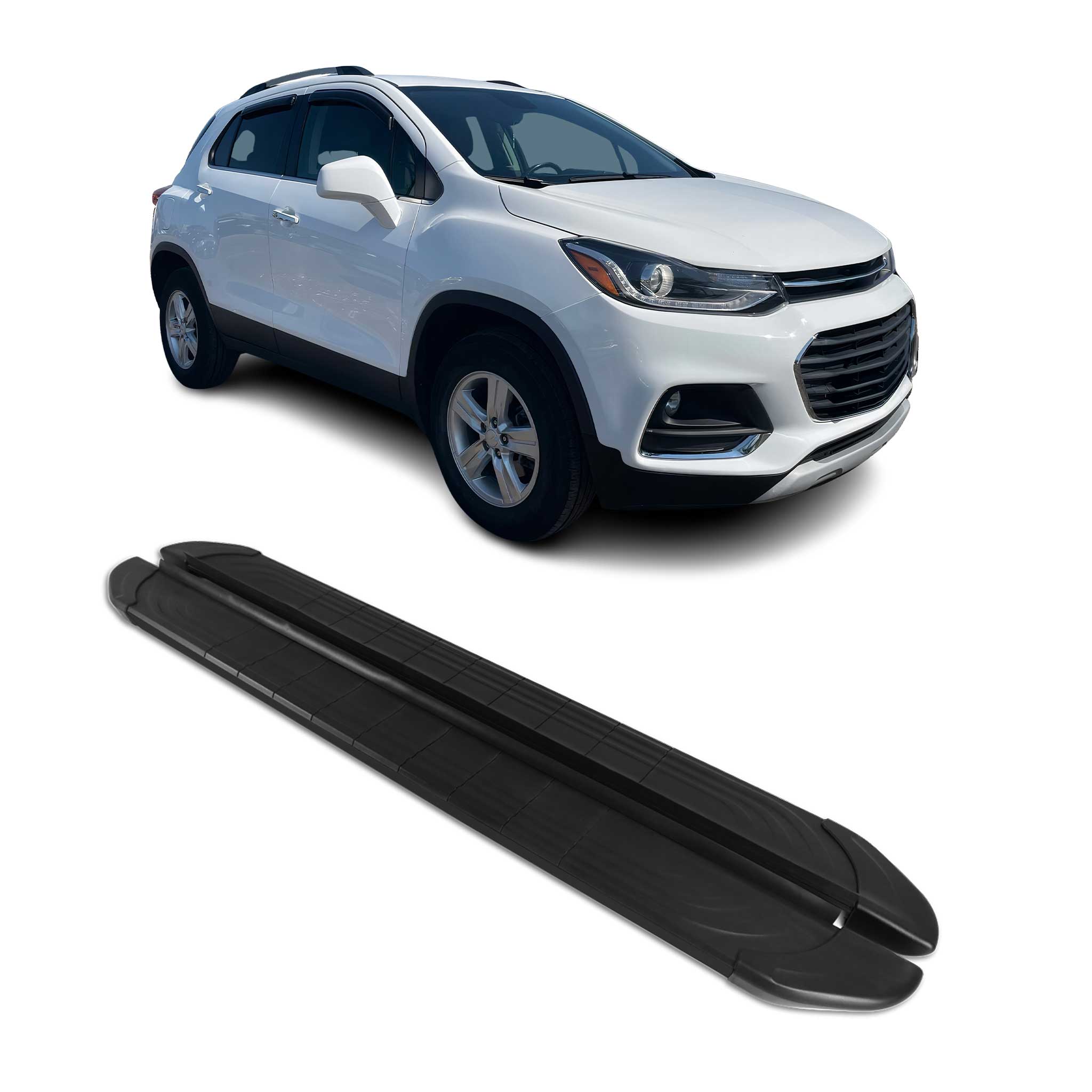 2013-2022 Chevrolet Trax Running Boards Side Steps Black