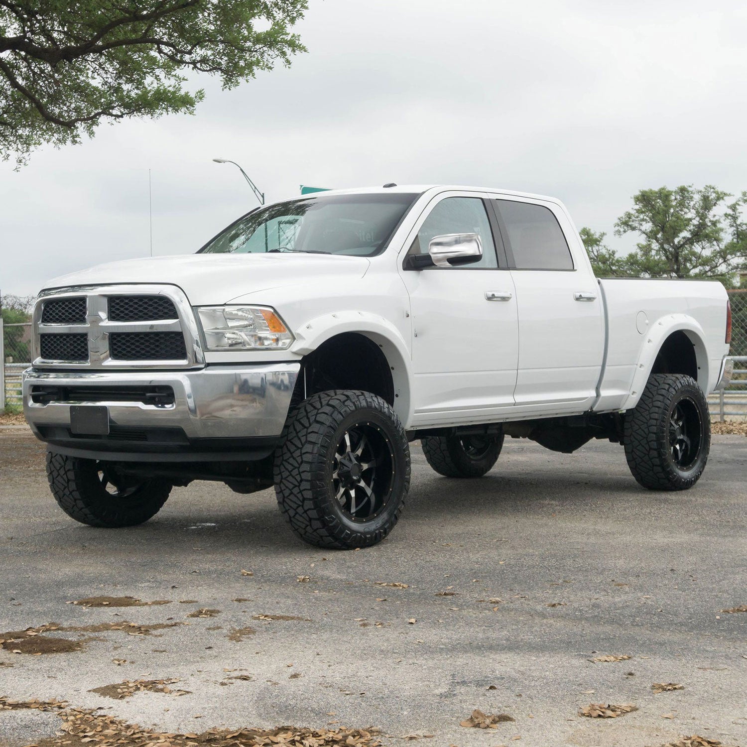 2019-2024 RAM RAM 1500 Classic Mirror Cover Caps Chrome 2Pcs ABS Plastic