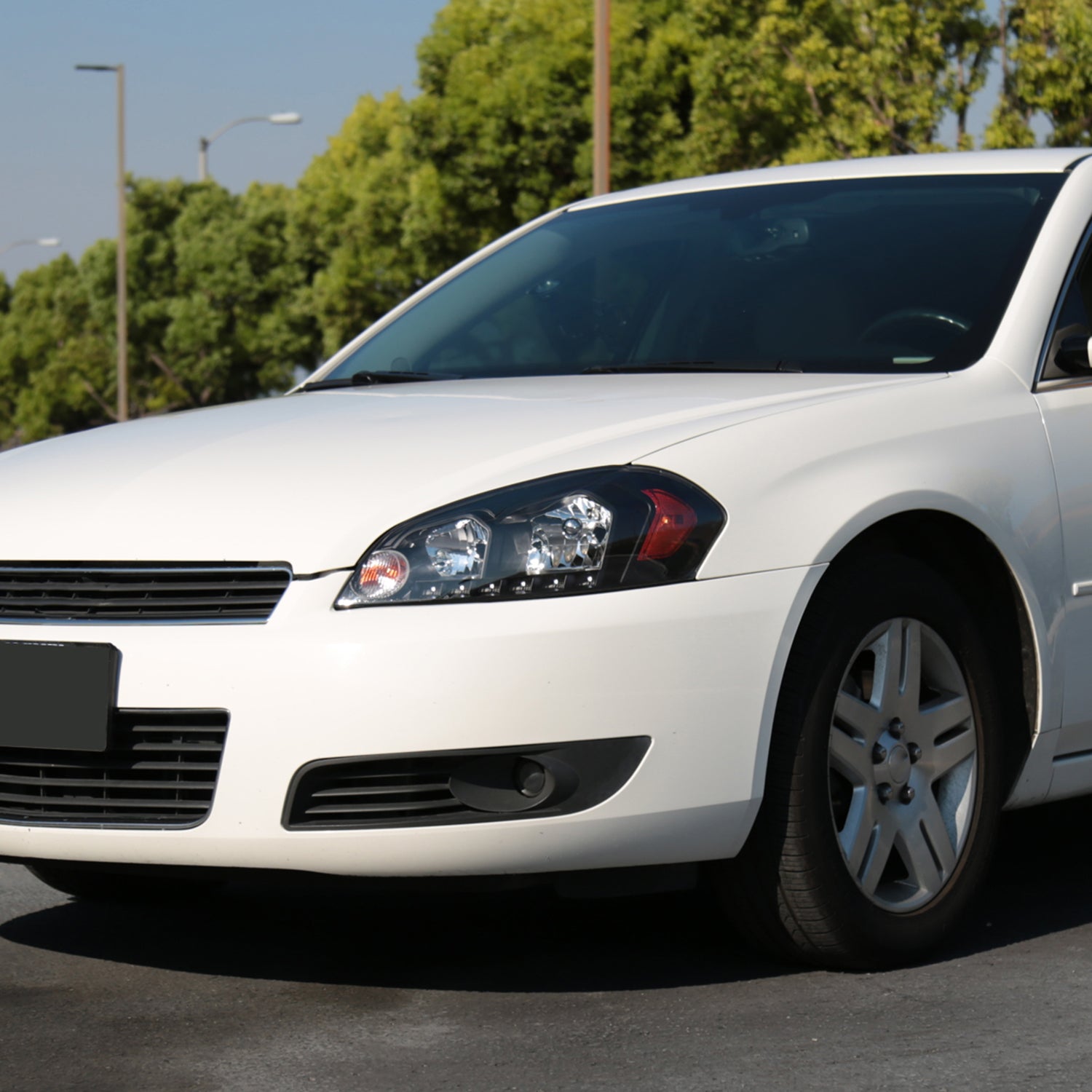 2006-2013 Chevy Impala /Impala Limited /06-2007 Monte Carlo Headlights LED Black