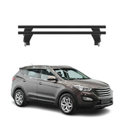 2013-2018 Hyundai Santa Fe Roof Rack Cross Bars Black