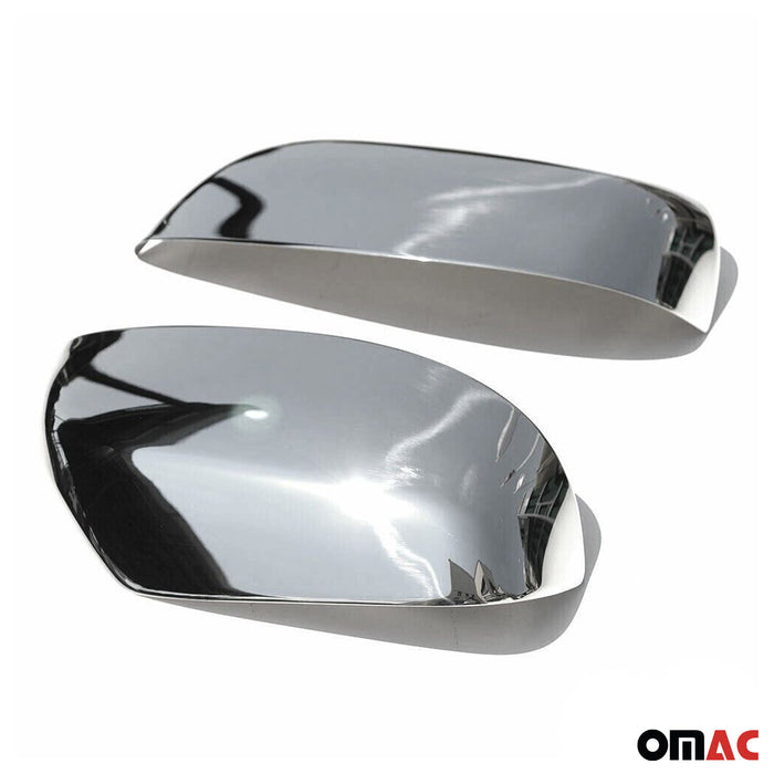 Side Mirror Cover Caps Fits Lexus GX 460 2010-2013 Steel Silver 2 Pcs