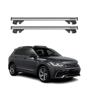2019-2024 VW Tiguan R-Line Roof Rack Cross Bars Silver