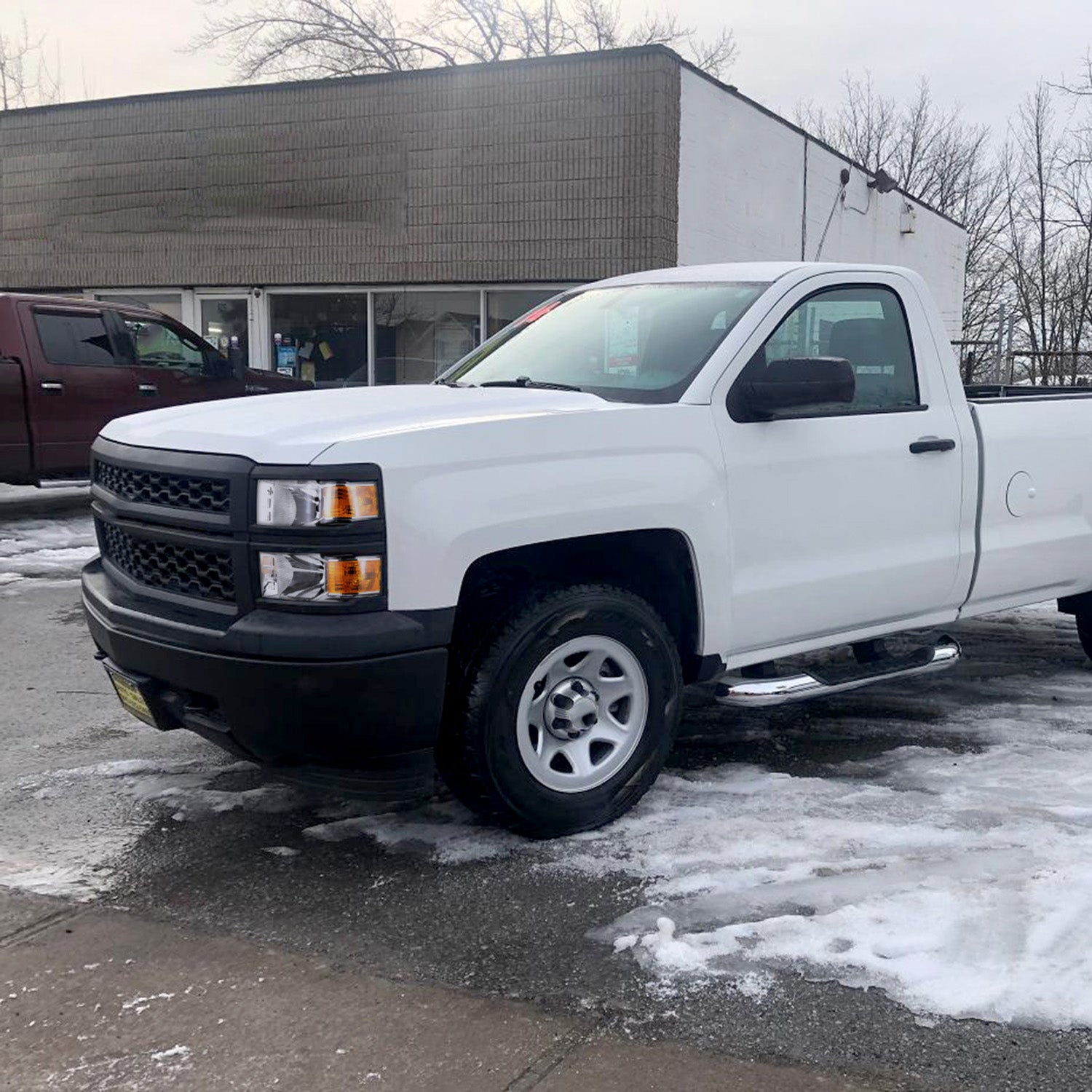 2014-2015 Chevy Silverado 1500 Factory Style V2 Headlights Chrome/Clear Lens