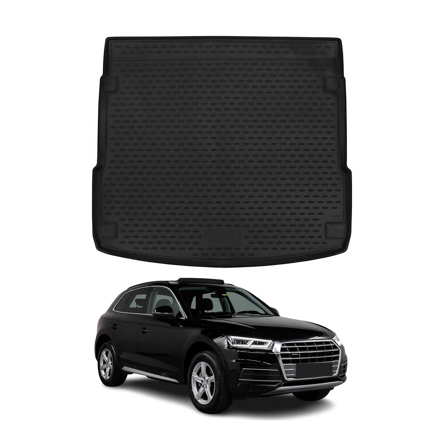 2018-2025 Audi Q5 / Q5 PHEV / SQ5 2.gen Cargo Liner Trunk Mat All Weather Black