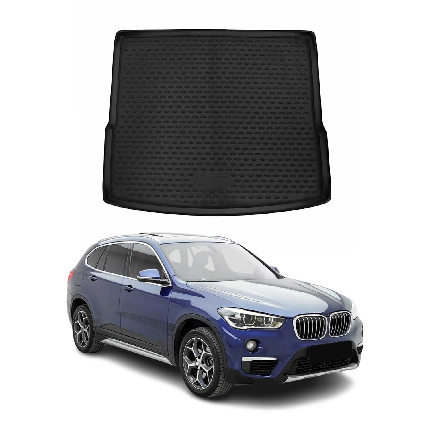 2016-2022 BMW X1 F48 Cargo Liner Trunk Mat All Weather Black
