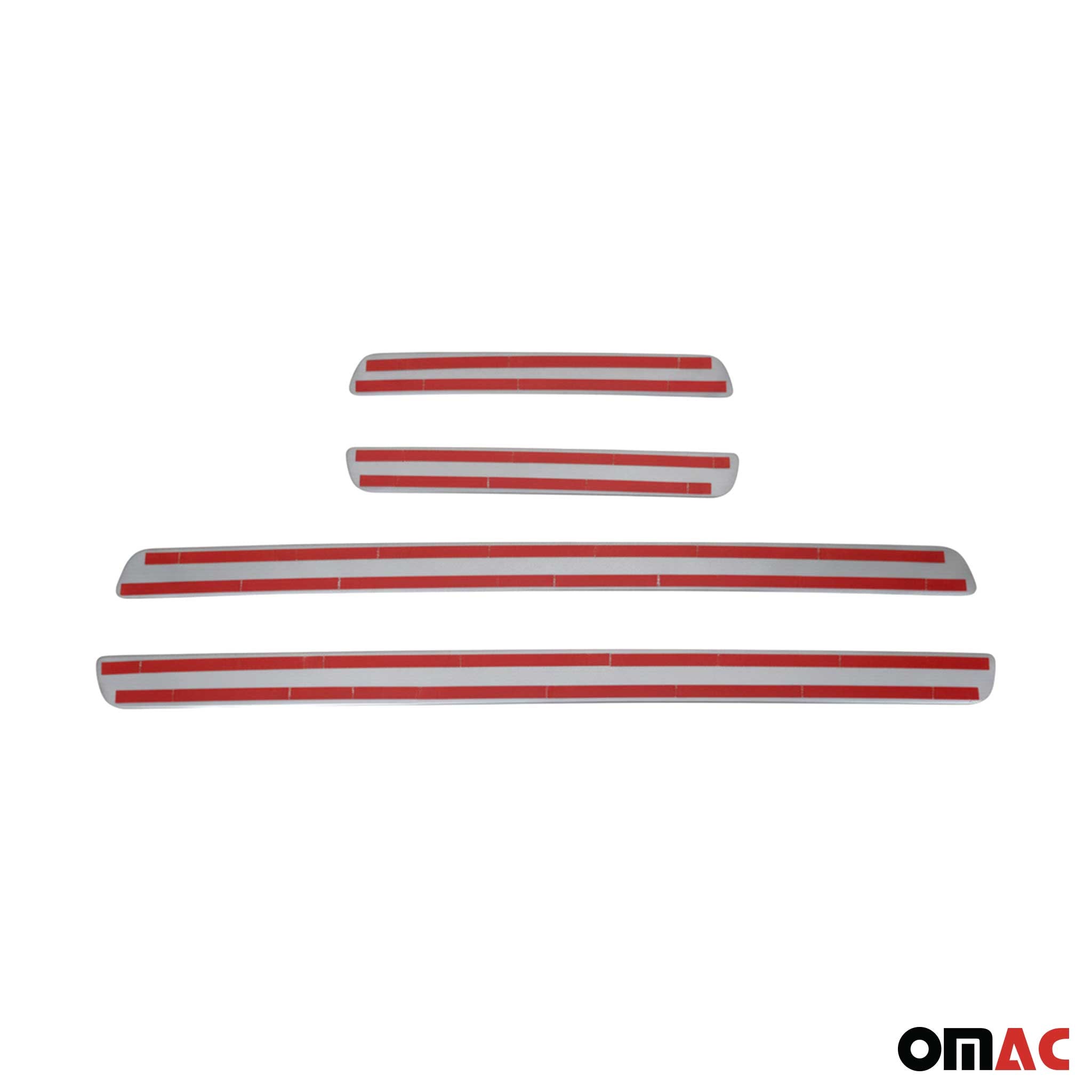 2015-2021 VW Golf Mk7 Door Sill Scuff Plate Scratch Protector Stainless Steel 4 Pcs