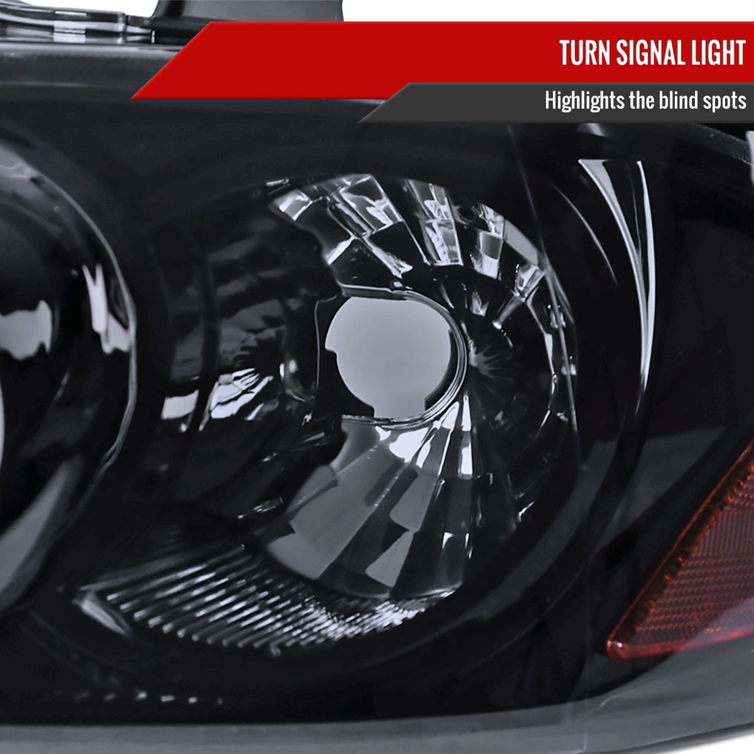 2004-2006 Nissan Sentra Dual Halo Projector Headlights Glossy Black/Smoke Lens
