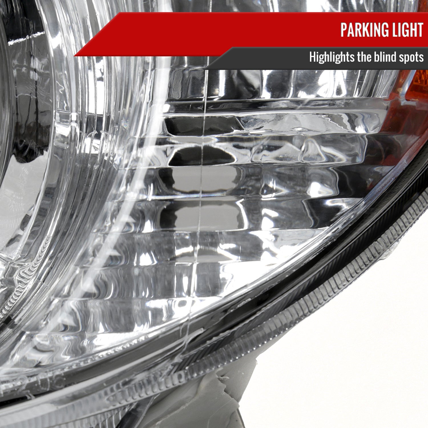 2006-2009 Toyota 4Runner SR5 Limited Projector Style Headlights Chrome/Clear