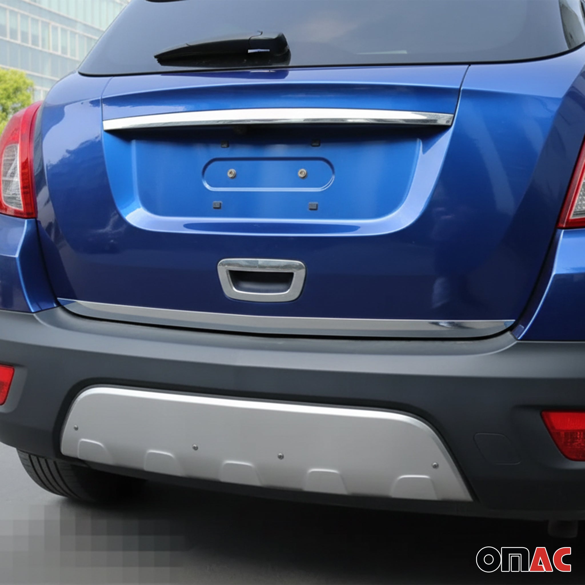 2013-2016 Buick Encore Rear Trunk Molding Trim Stainless Steel Silver 1Pc