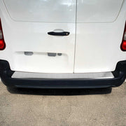 2008-2018 Citroen Berlingo Rear Bumper Guard Stainless Steel Brushed