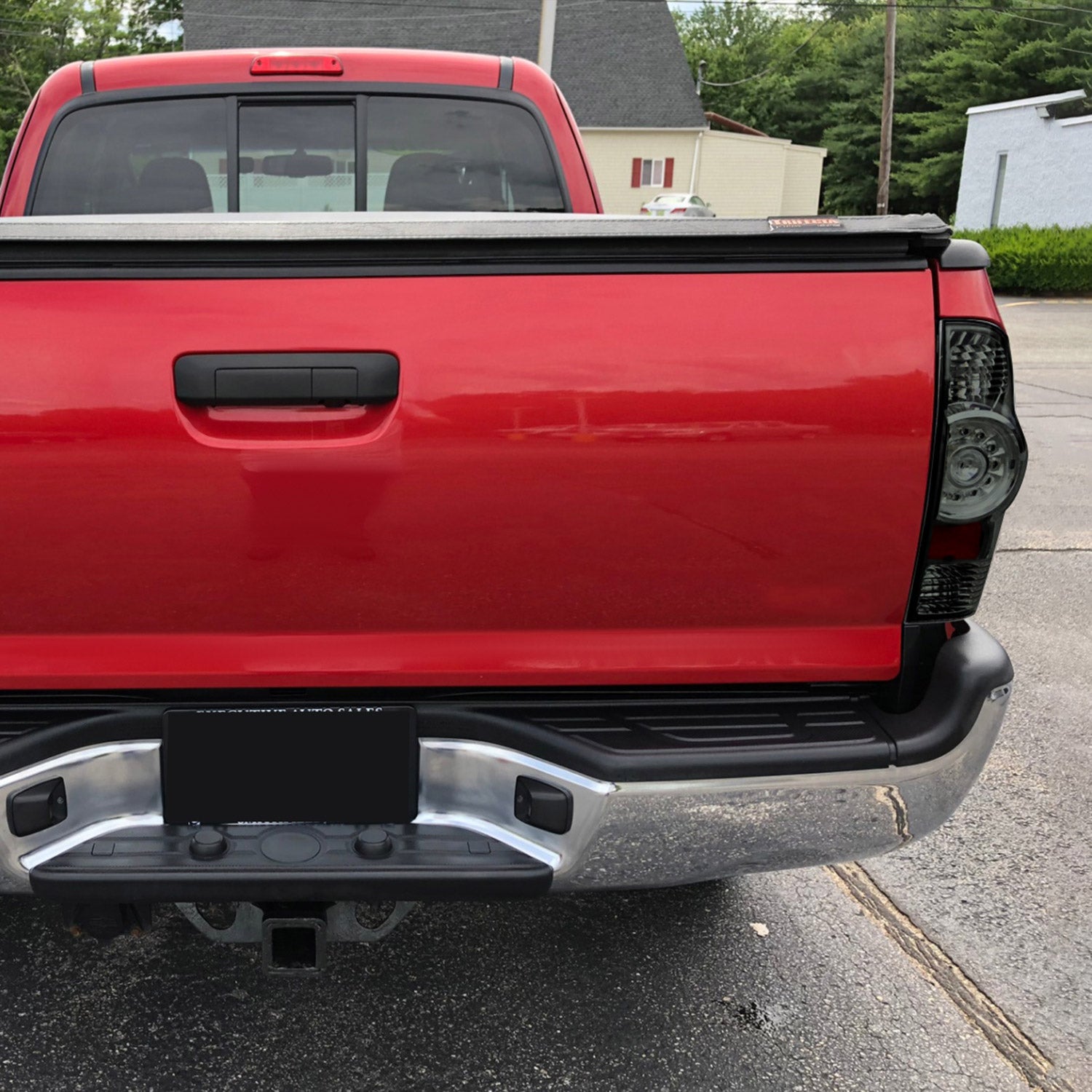 2005-2015 Toyota Tacoma LED Tail Lights Chrome Housing/Smoke Lens