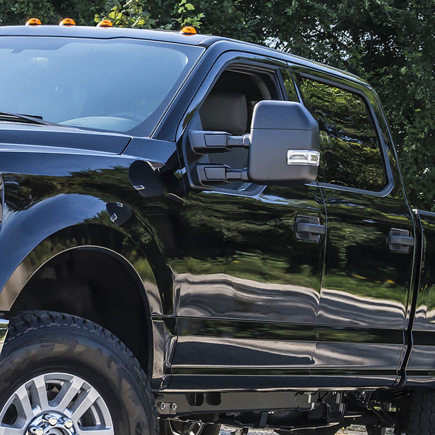 2017-2019 Ford F-250/350/450/550 Super Duty Heated & Manual Towing Mirrors